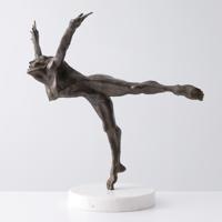 John Silk Deckard UNTITLED (Flying Woman) Bronze Sculpture, 31H - Sold for $1,920 on 10-10-2026 (Lot 491).jpg